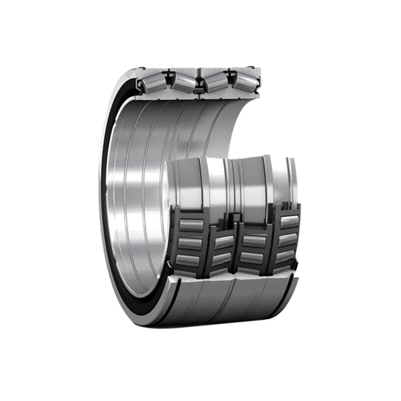 How do tapered roller bearings handle axial and radial loads?